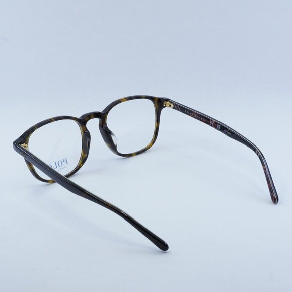 Polo Ralph Laurent PH2254F 5003 Eyeglasses Shiny Dark Havana 51mm Frame - Picture 7 of 8